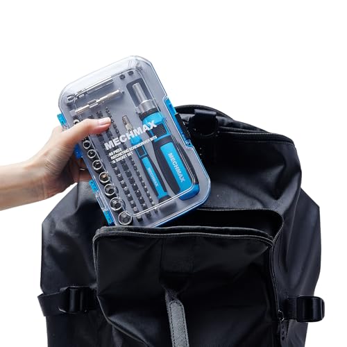 Mechmax MM8801 68 Piece Mechmax Ratcheting Screwdriver Bits & Socket Set, Magnetic Bits thumb #8