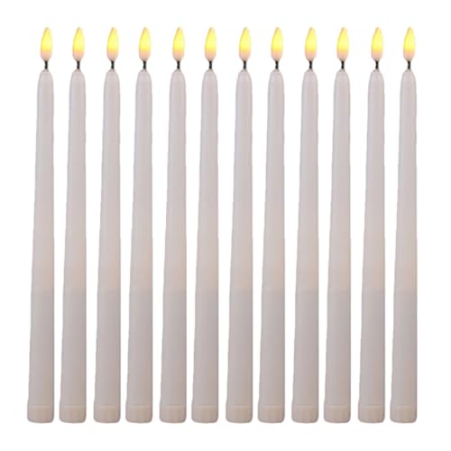 Velas LED para evitar manchas de cera en centros de mesa de restaurantes Healeved