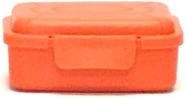 Miniatura 3 de Mintra Home Cajas utilitarias  5.1 fl oz naranja  Paquete de 6  (3.74 pulgadas de ancho x 2.83 pulgadas de profundidad x 1.49 pulgadas de alto)