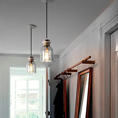 Lámpara de techo con humo gris Edison y cable ajustable de 150 cm 8