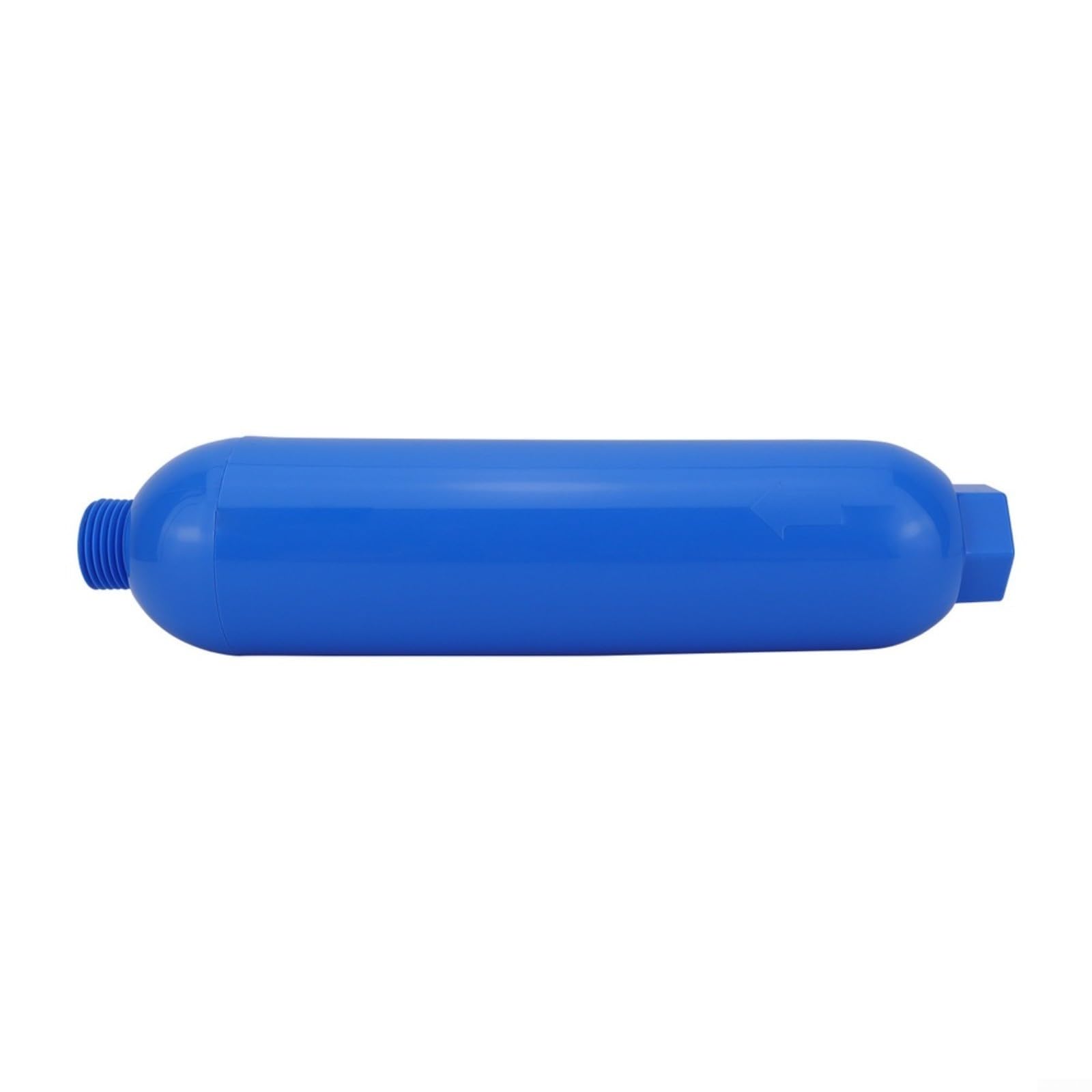 Sistema de limpieza para caravanas con filtro de carbón activo, ángulo de latón de 90° y protección de manguera, filtro de agua para barco y jardín (juego de 4 piezas)