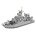 Apostrophe Games Navy Destroyer Building Block Set - 533 Pieces - Building Block Set for Kids and Adults - Compatible with All Building Bricks