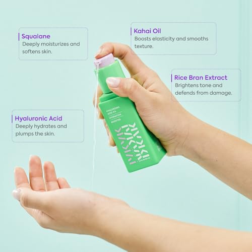 MAKARI IYKYK by Makari Hyaluronic Acid 2% Hydrating Face Serum | Moisture Booster with Vitamin B5, Aloe & Kelp | Plumping, Hydrating Vegan Facial Serum | Fragrance-Free