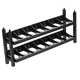 Porte-bouteille de peinture - facile pour vous de vérifier le nombre de vos bouteilles de peinture, le porte-peinture acrylique est une aide précieuse pour vous, support de rangement pour organisateur de peinture