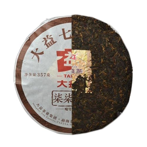 Thé Pu'er mûr Yunnan Menghai Dayi gâteau de 357g d'origine