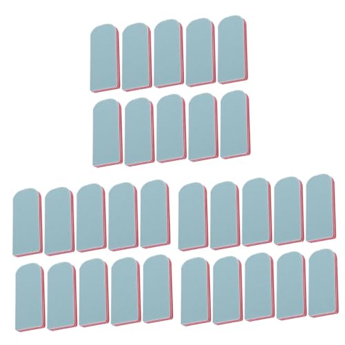 3 Set Di Blocchi Per Lucidatura Di Unghie Artistiche Lime Per Unghie in A 2 Lati Per Intaglio Del Legno Materiale Sicuro Per Uso Domestico 10 Pezzi*3