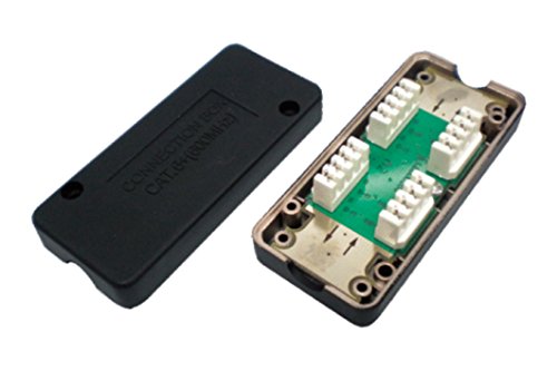 Preisvergleich Produktbild Value 21993048 Junction Box Kat.6A, UTP schwarz