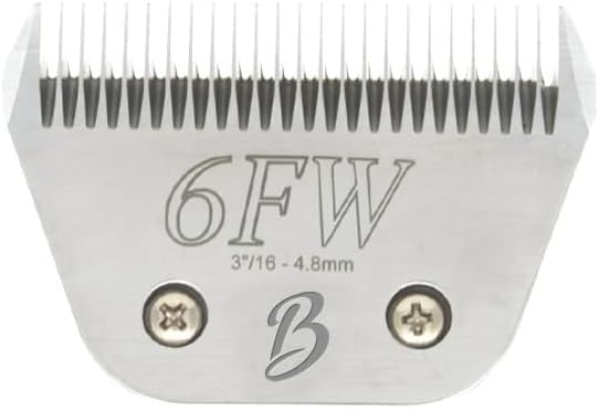 Lâmina de Reposição 6FW para Máquina de Tosa A5, Aço Carbono Japonês Bucchelli – Corte de 4,8 mm