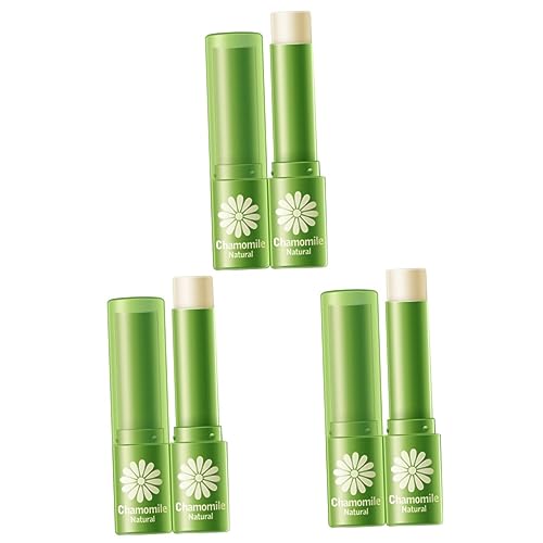 POPETPOP 3pcs beauty lip balm stick moisturizer lip smoother aloe lip