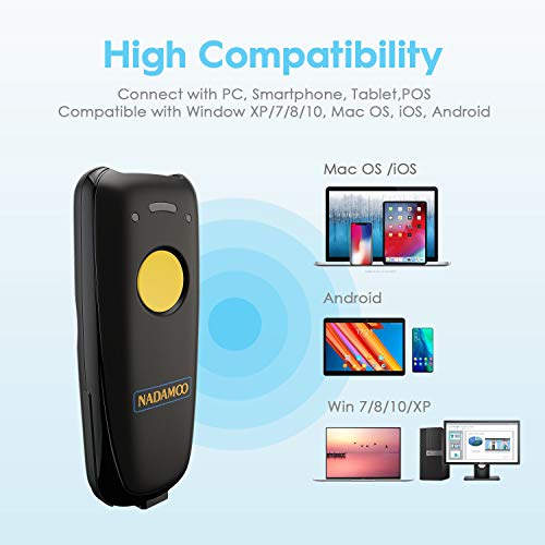 Nadamoo BUR3149 2D Wireless Barcode Scanner Compatible thumb #5