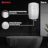 Havells Signa 5 Litre Instant Water Heater(Geyser)| Twin LED Indicator| Rust and Shock Proof Body| ISI Marked| Fire Retardant Power Cord| Warranty: 5 year on inner tank & 2 year comprehensive (White) #4