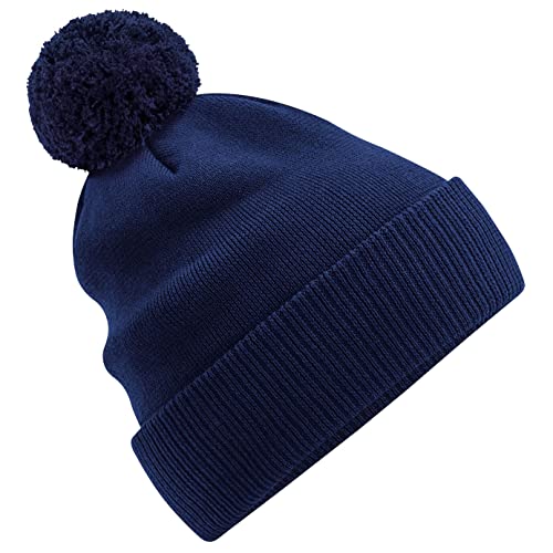 Beechfield B450N Organic Cotton Snowstar Beanie - Oxford Navy
