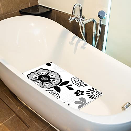 Tapis de bain lavable en machine antidérapant avec ventouses de fixation - 6
