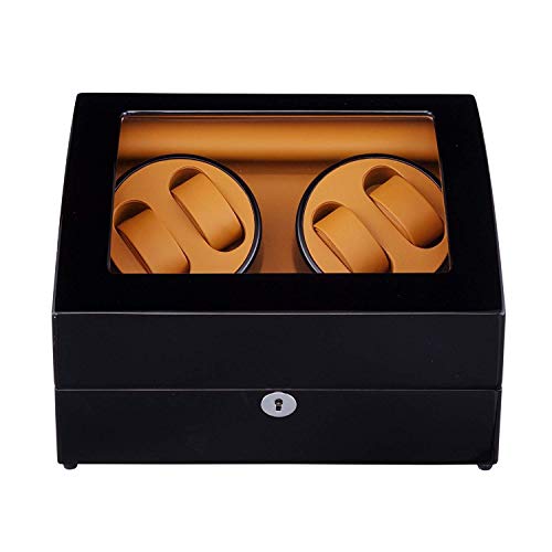 Watch winder para 4 relojes automáticos que evita paradas y reajustes manuales molestos