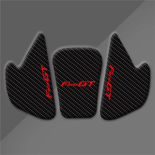 Protection de réservoir moto en fibre de carbone 3D look premium pour BMW F800GT