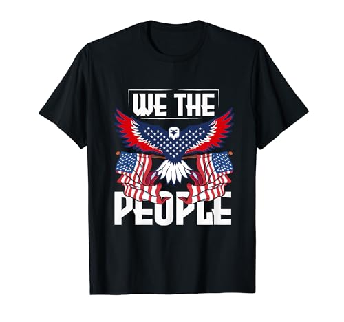 American Patriot Freedom Eagle Bandera de Estados Unidos Camiseta