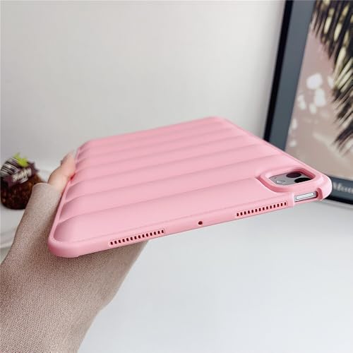 Coque antichoc iPad 8ème génération silicone souple rigide étui violet protection 10.2 - 6