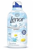 Lenor FRESH AIR EFFECT - Zweifach Konzentriert Weichspüler - Sensitive HYPOALLERGENIC - 55 Waschgänge