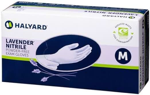 HALYARD ラベンダー ニトリル手袋 XSサイズ　2500枚 Amazon.co.jp: [ハリヤード] ラベンダー ニトリルグローブ エコ