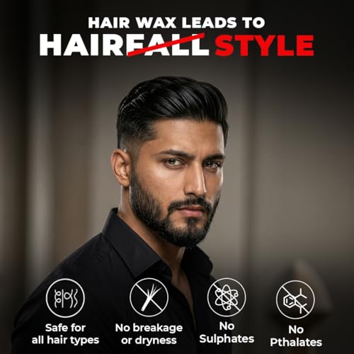 Beardo Cera Fijadora para Cabello 100 gm Brillo miniatura 4