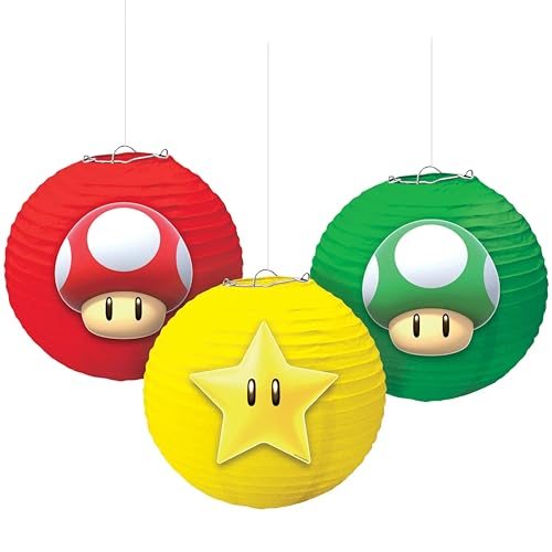 Super Mario Brothers Multicolor Lanterns - 9.5