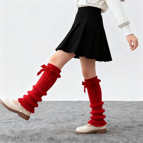 Image of 2 Pcs Leg Warmers Y2k, Leg Warmers, Y2k Accessories, Cute Kawaii Cream Legwarmers for Women Winter