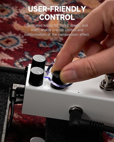 Donner Flanger Pedal for Electric Guitar, DIY Shell, Analog True Bypass Effects Pedal, Classic Jet & Chorus Modulation（EMBARK 09） - image 6