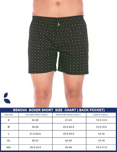 Image of Cotton Boxer Shorts for Men, Breathable, Comfortable & Lightweight (Pack of 2)