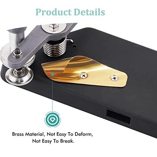 Krepppapier-Spitzenmaschine zum Curling – Dual Fine/Grobe Zähne Crimper Tool zum Basteln und Verpacken schöner Papierblumen