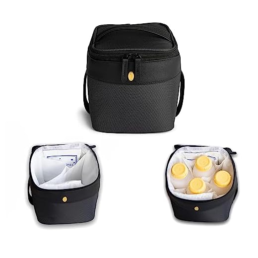 Insulated Breastmilk Cooler Bag - Idaho Jones - Roxwell | Keeps Breast Milk ICY Cold for 8 Hours – Pump & Store at Work, in The Car or at Daycare | Baby Bottle Cooler Fits 4 | Premium Design