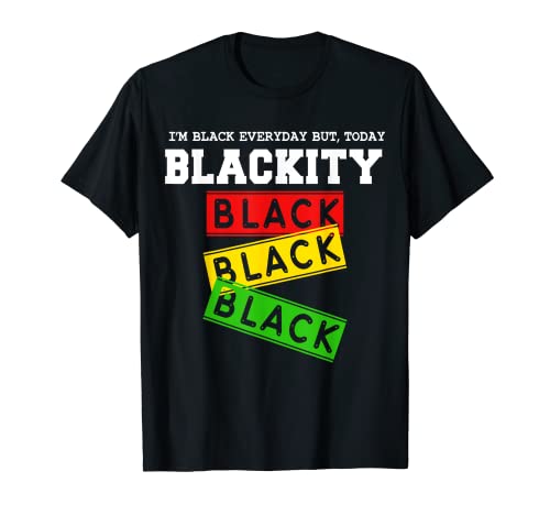 Blackity Juneteenth Camicia Freedom Uomo Donna Juneteenth Maglietta