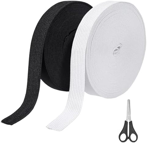 H&S White Roll Of Elastic Band For Sewing And Seychelles
