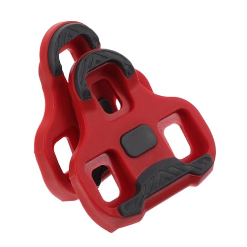 VICASKY 1 Pair Durable TPU Skid Bicycle Cleats for Road and Mountain Secure Locking Pedal Clips for Enhanced Cycling Efficiency and Compatibility with Various Bike