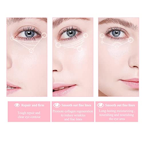 Em bastão de creme para os olhos,Bálsamo refrescante para olheiras e papos - Under Eye Gel Reduzir I
