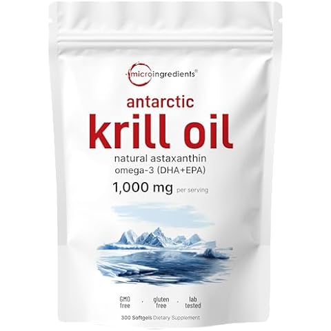 Micro Ingredients Antarctic Krill Oil Supplement Cover