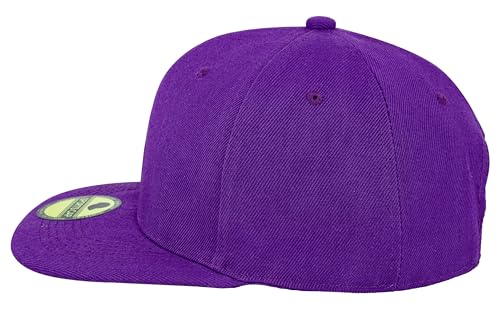 Image of Gelante Plain Blank Flat Brim Adjustable Snapback Baseball Caps Wholesale LOT 12 Pack
