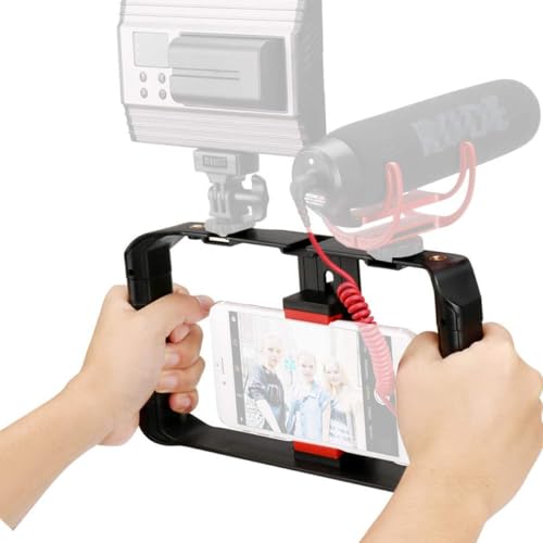 Soporte para teléfono móvil de plástico rojo resistente BUTIFULSIC 5