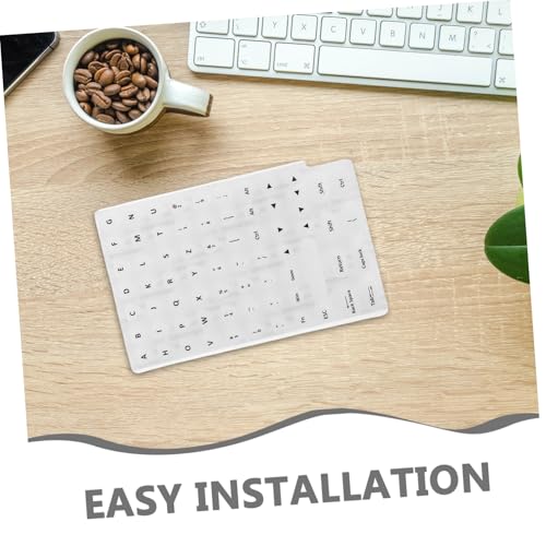 Pegatinas de silicona para teclado: comodidad total para trabajar en la oficina con tus uñas 3