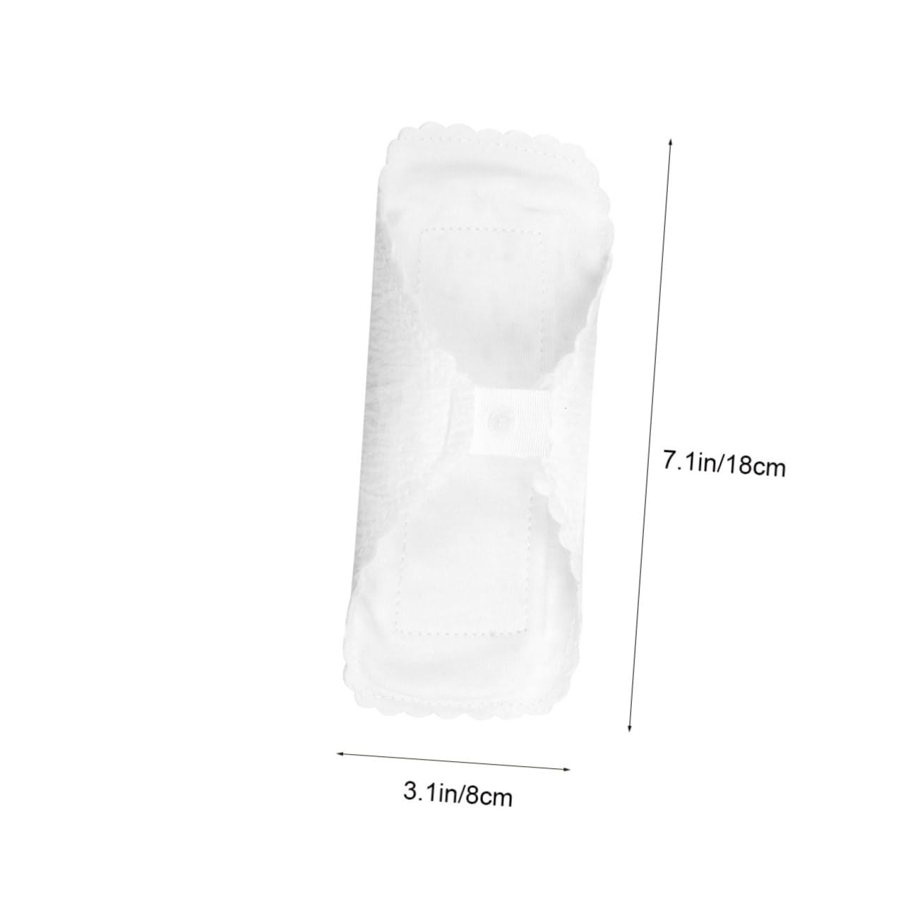 SEWOART 3pcs Menstrual Cloth Sanitary Napkin Silk Eye Reusable Menstrual Pads Reusable Sanitary Towels Reusable Sanitary Napkins Leak Proof Underpants Clothes Pads Maxi Pads Cotton