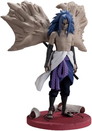 Banpresto Sasuke Uchiha Naruto Shippuden - Saga speciale memorabile 17 cm - PZ71678P Multicolore - Figura da collezione, ideale per i fan degli anime