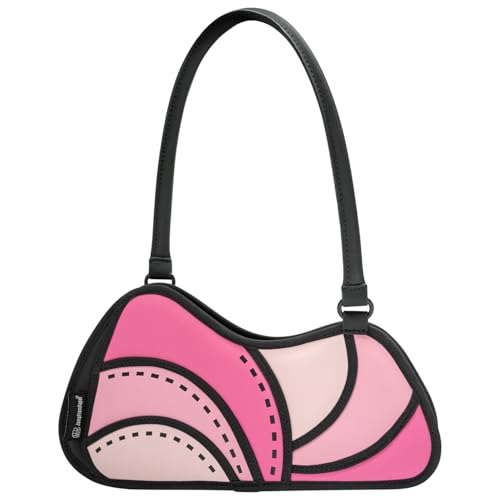 2D Cool Cartoon Tote Bag (Scallop) - Fun Pop Art Aesthetic, Cute Shoulder Bags for Women