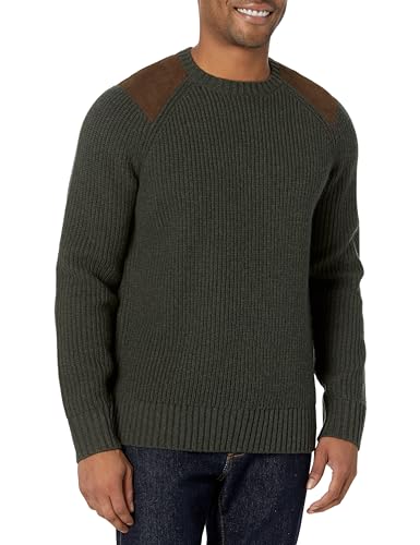 Brooks Brothers Men's Lambswool English Rib Crew Neck Sweater
