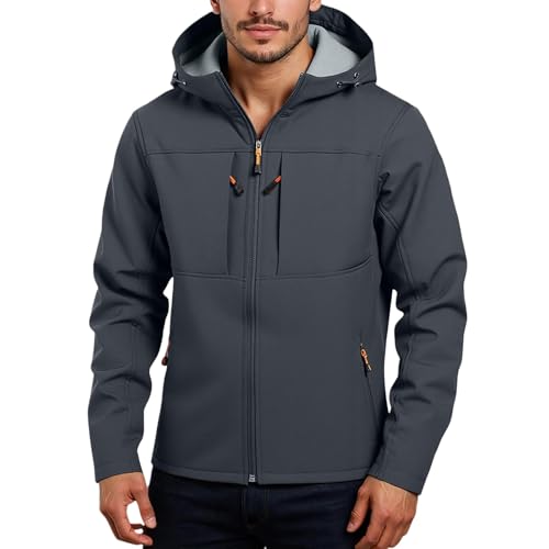 Veste à capuche confortable pour homme pour stopper le froid actif
