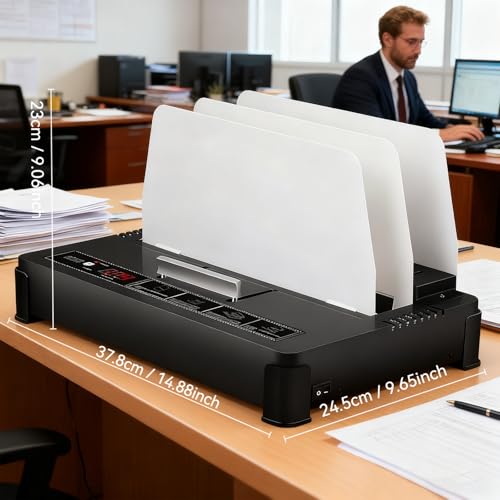 Machine à relier thermique électrique pour dossiers A4 A5 A6