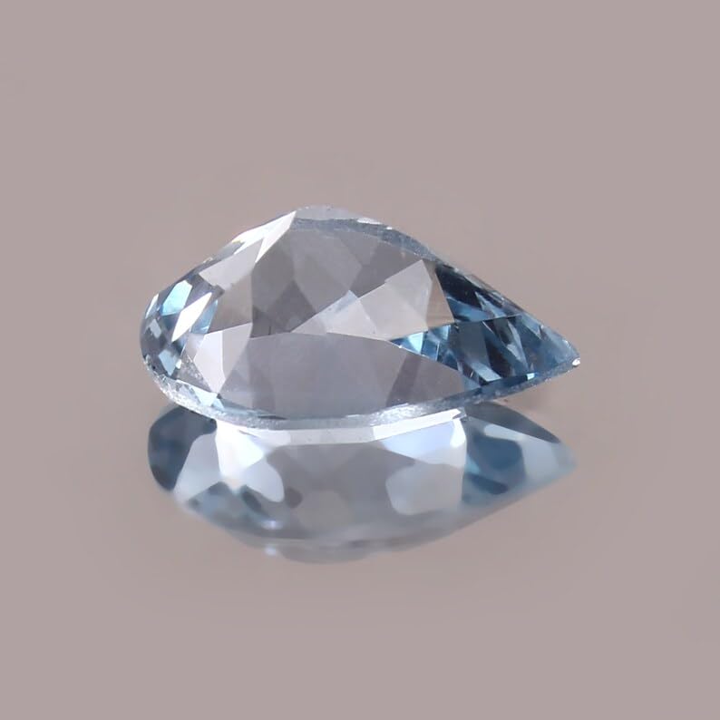 Aigue-marine brésilienne de qualité supérieure 10x15mm facettée pour bijou