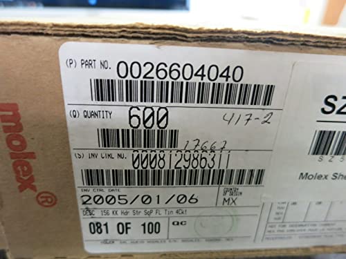 (25 PC LOT) 0026604040/26604040 Compatible with MOLEX *US Stock*