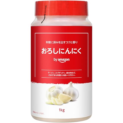 by Amazon おろしにんにく ボトル入り 1kg