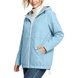 Rain Jacket for Women Waterproof Lightweight...