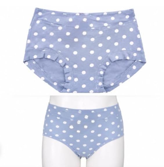 Women's High Waist Full Coverage Cotton Panty | Soft Stretch Breathable Everyday Innerwear | Mid Rise Comfortable Brief | Regular Fit Underwear-image-24