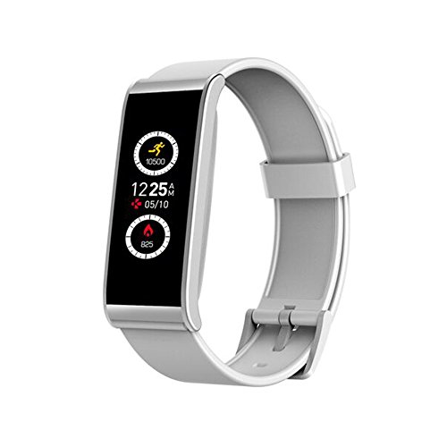 Montre connectée My Kronoz ZEFIT 4 tracker complet blanc et argent